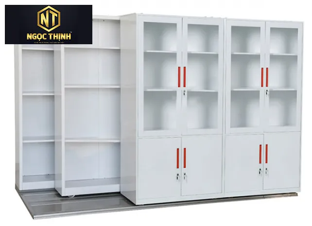 Tủ hồ sơ di động trắng với phong cách hiện đại MCF3K3 Tủ hồ sơ di động trắng với phong cách hiện đại MCF3K3